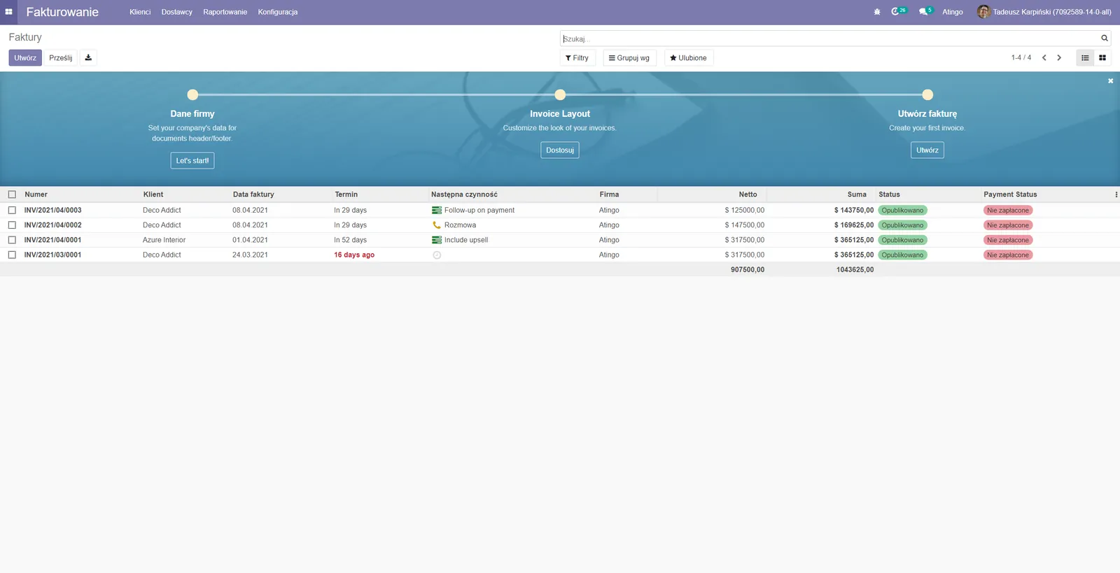 Odoo Invoicing and accounting - Odoo for Real Estate UAE